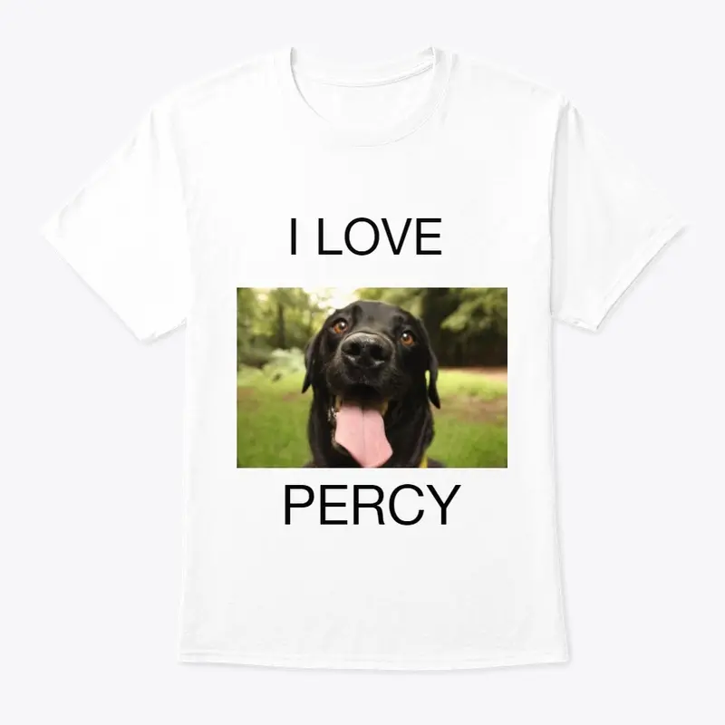 I Love Percy - White