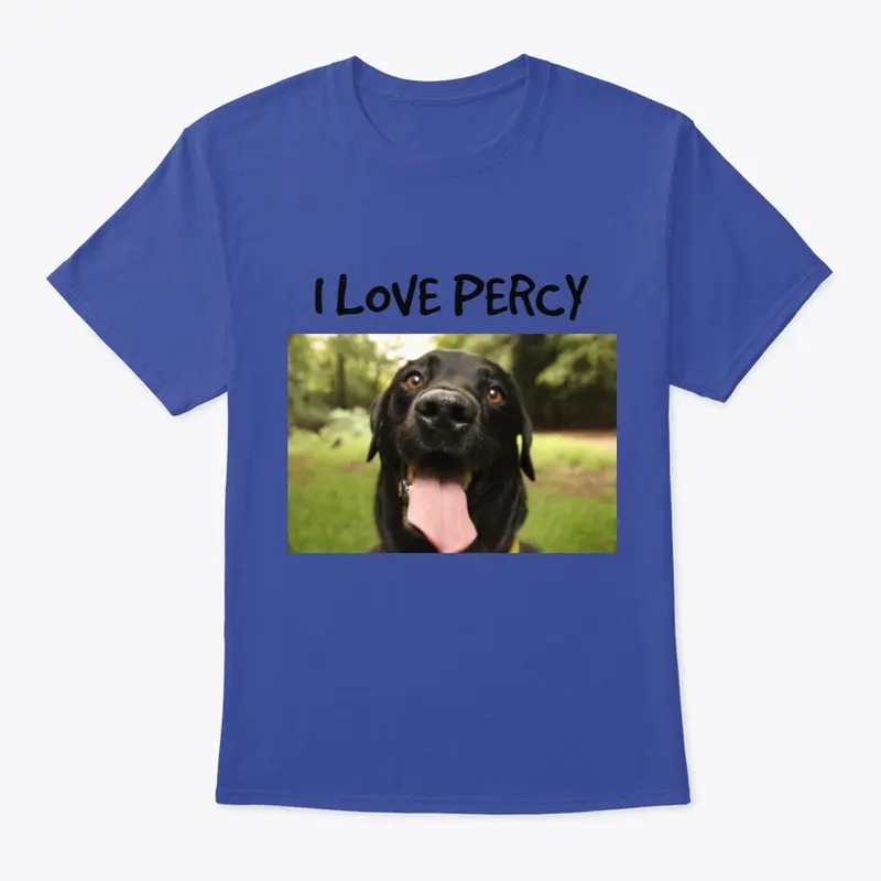 I Love Percy - Blue